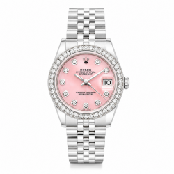 Rolex Datejust 31MM 68274 Pink MOP Dial Watch